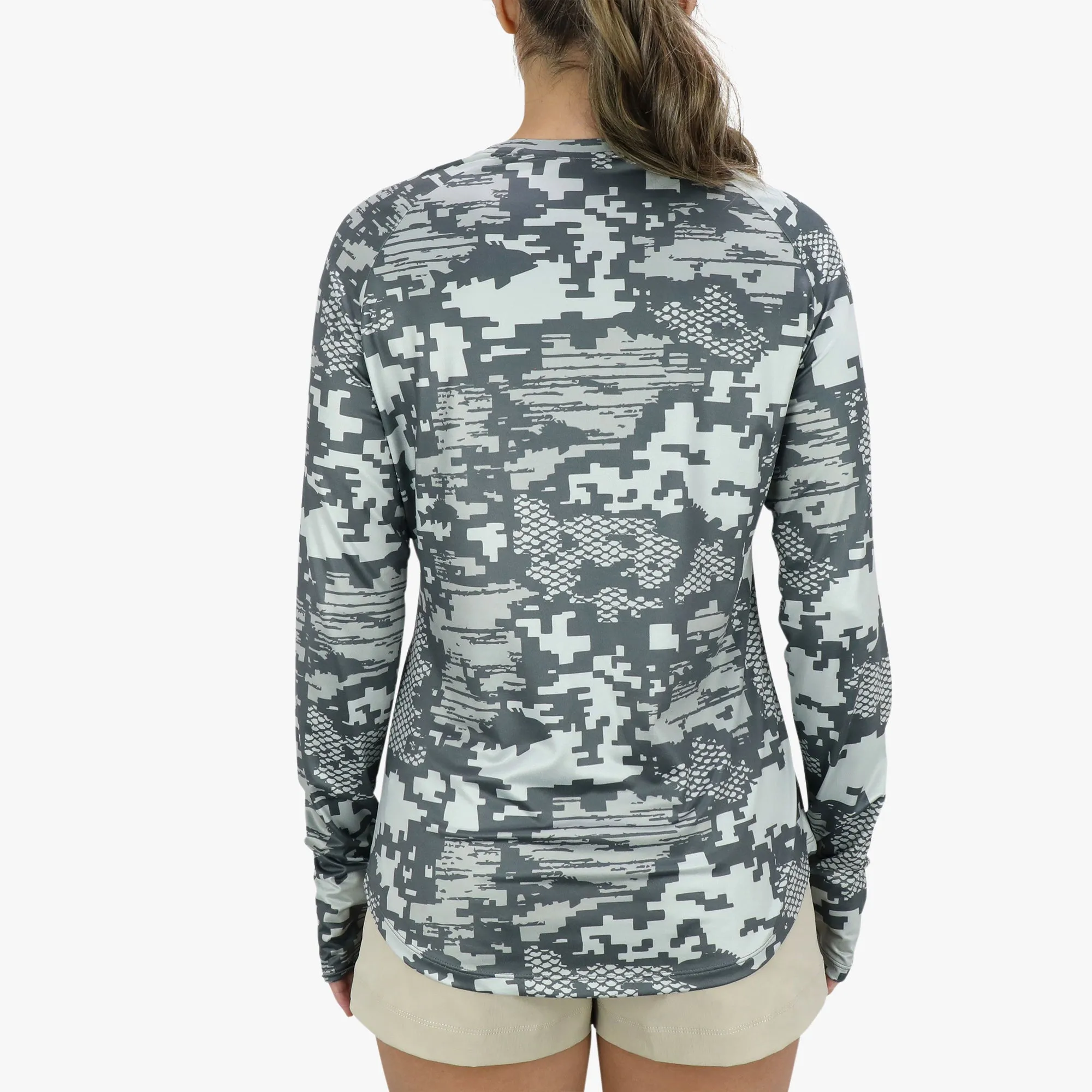 Women's Tactical Camo  LS Performance Shirt