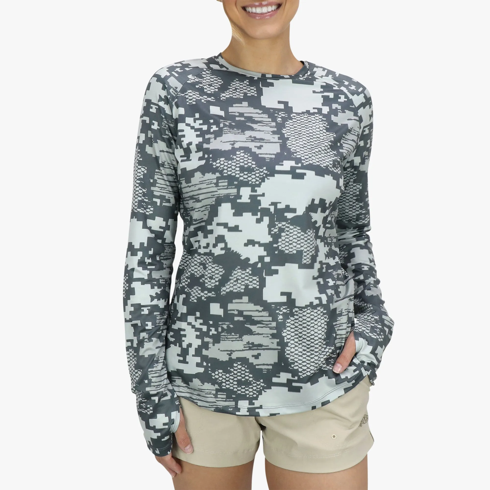 Women's Tactical Camo  LS Performance Shirt