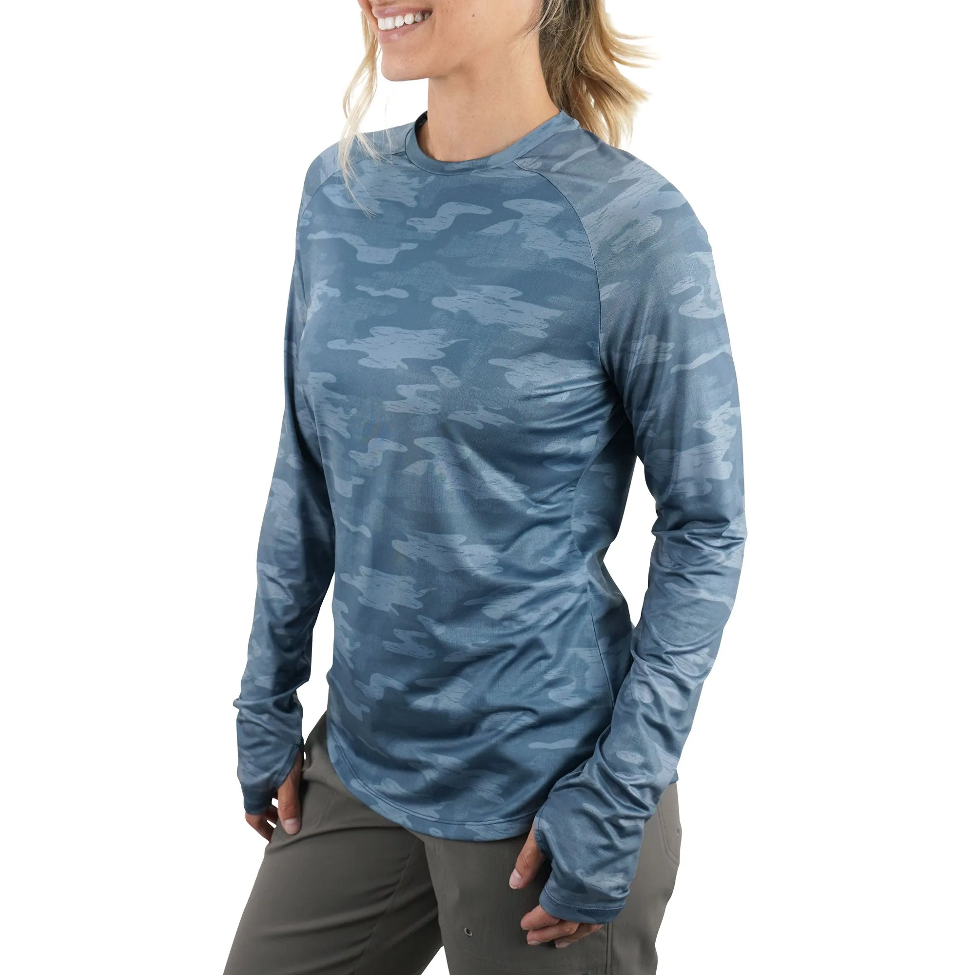 Women's Tactical Camo  LS Performance Shirt